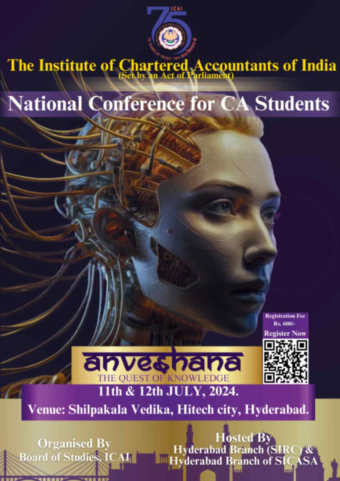 National Conference for CA Students-Anveshana