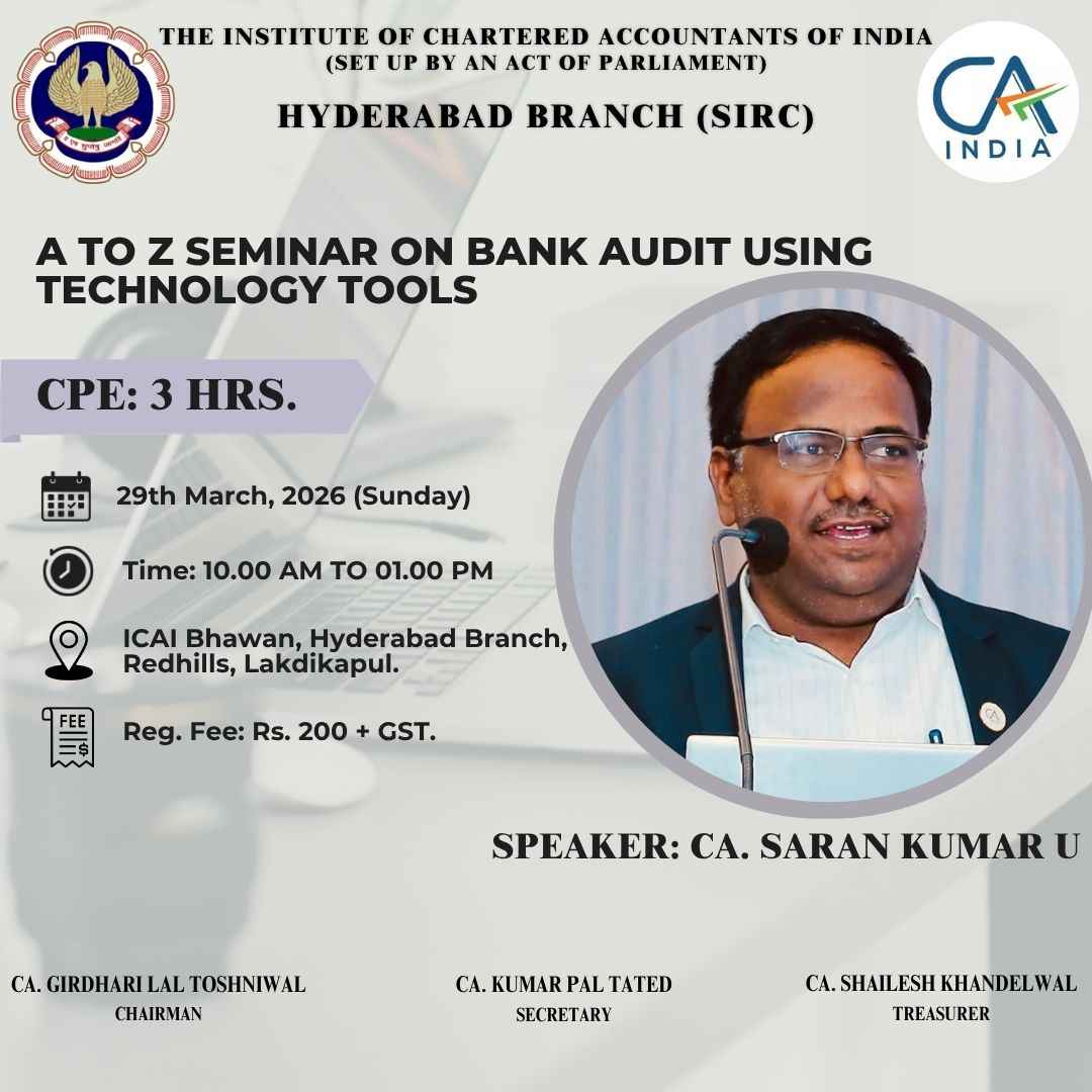 A to Z of Bank Audit Seminar