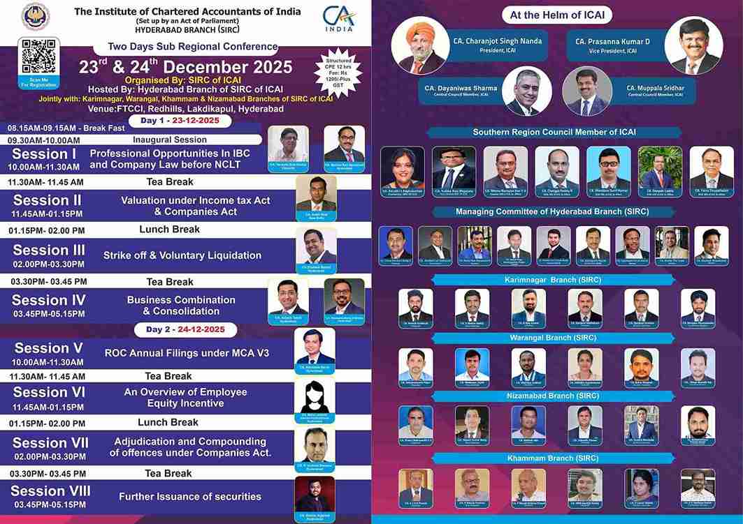 2 DAYS SUBREGIONAL CONFERENCE