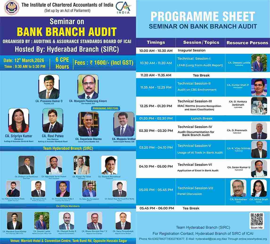 Seminar on Bank Branch Audit