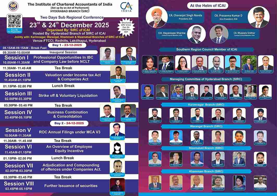 2 DAYS SUBREGIONAL CONFERENCE