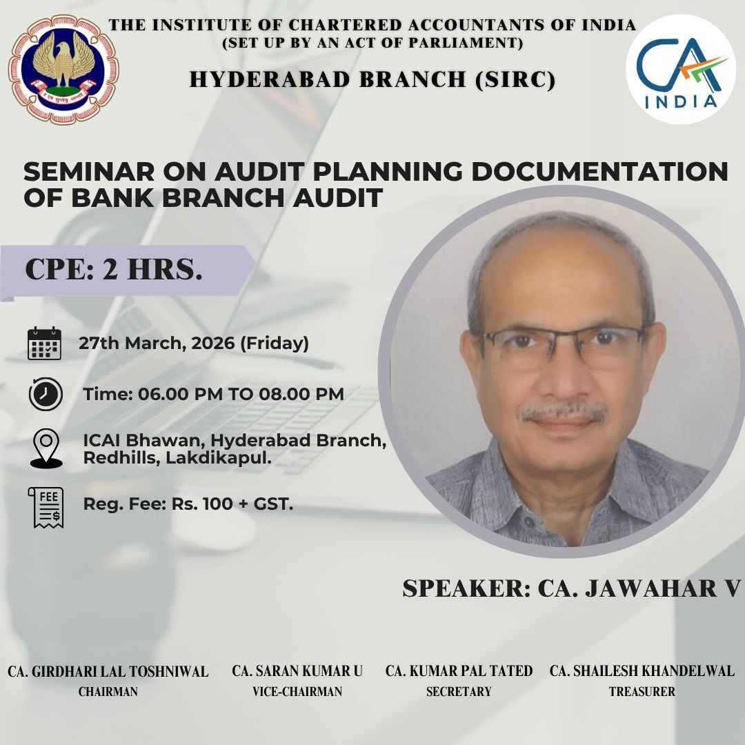 A to Z of Bank Audit Seminar