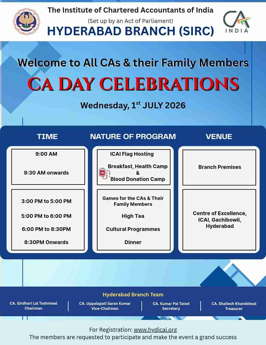 CA DAY CELEBRATIONS