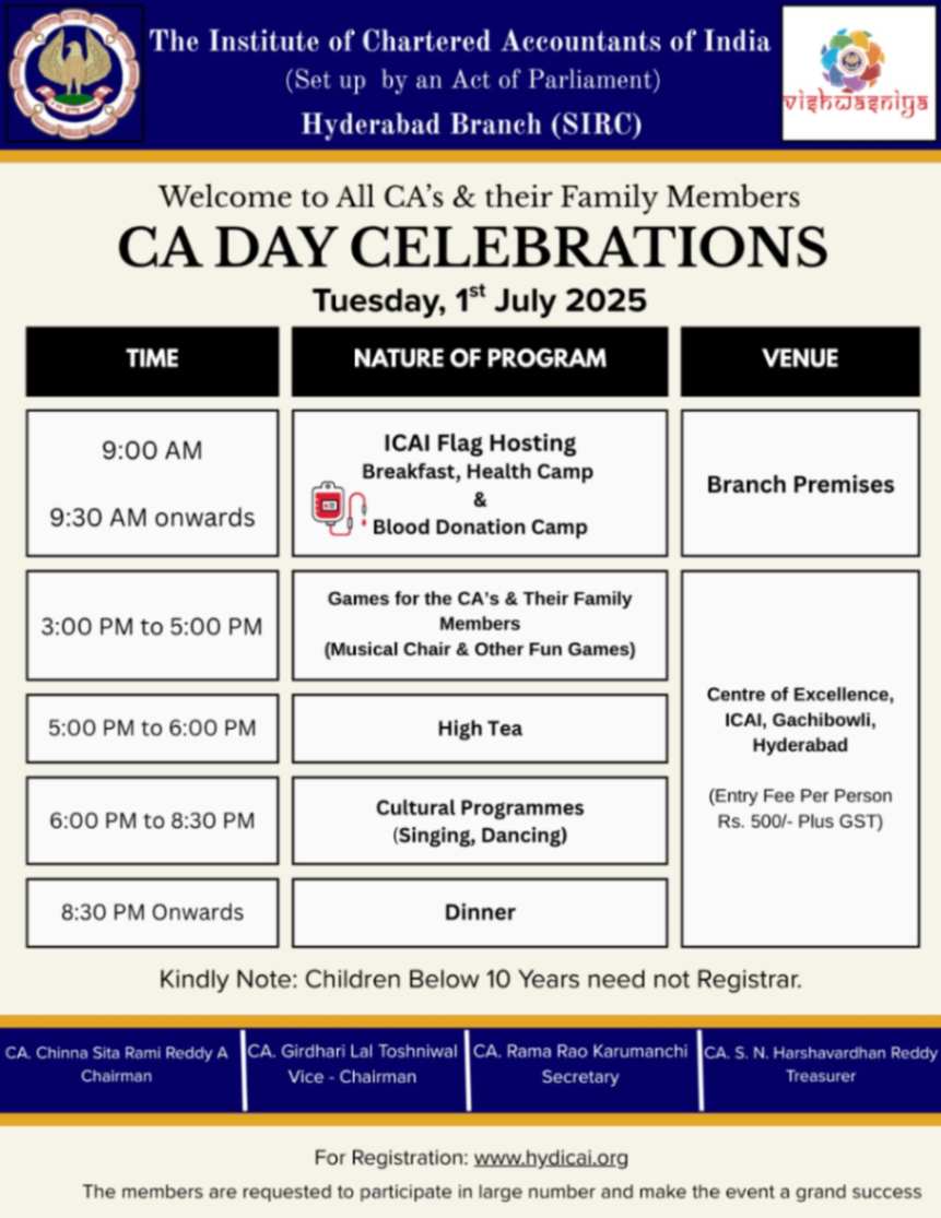 CA DAY CELEBRATIONS