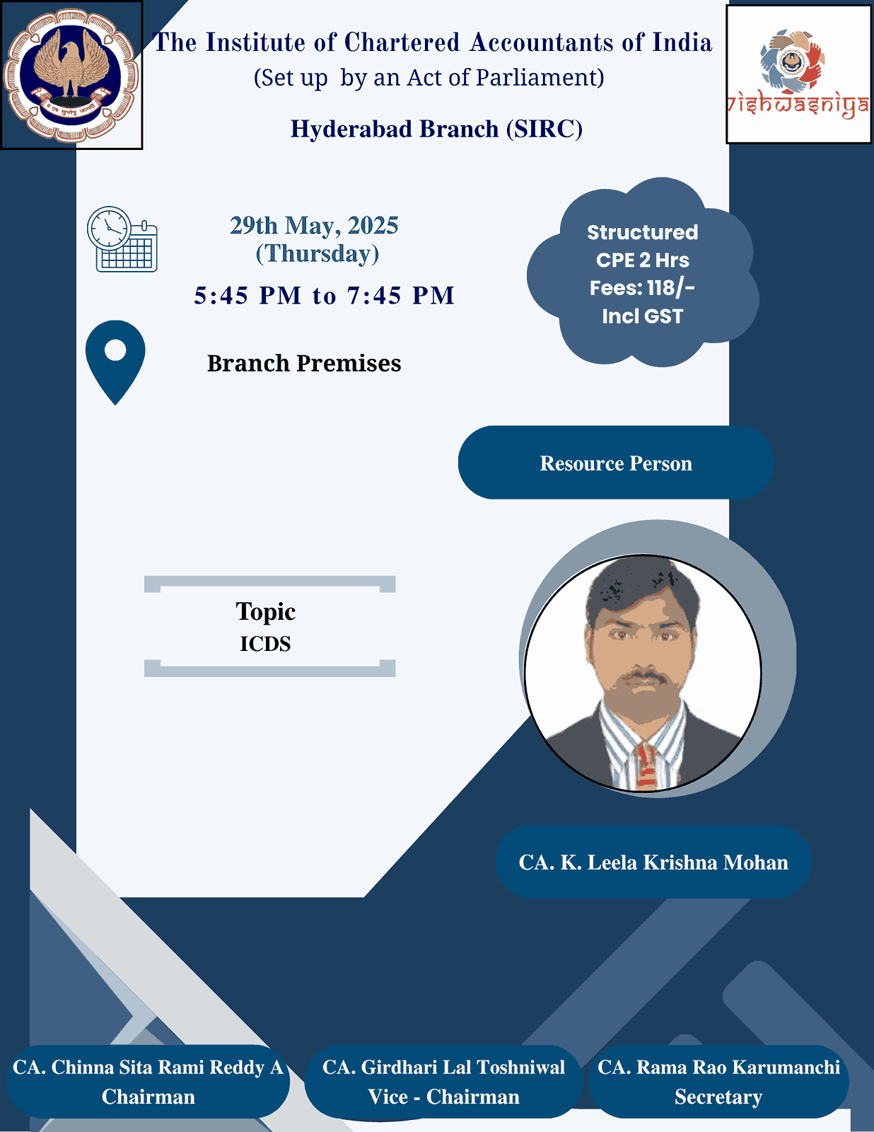 Income Computation and Disclosure Standards (ICDS)