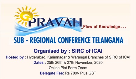 PRAVAH _Flow of Knowledge-Sub - Regional Conference-Telangana