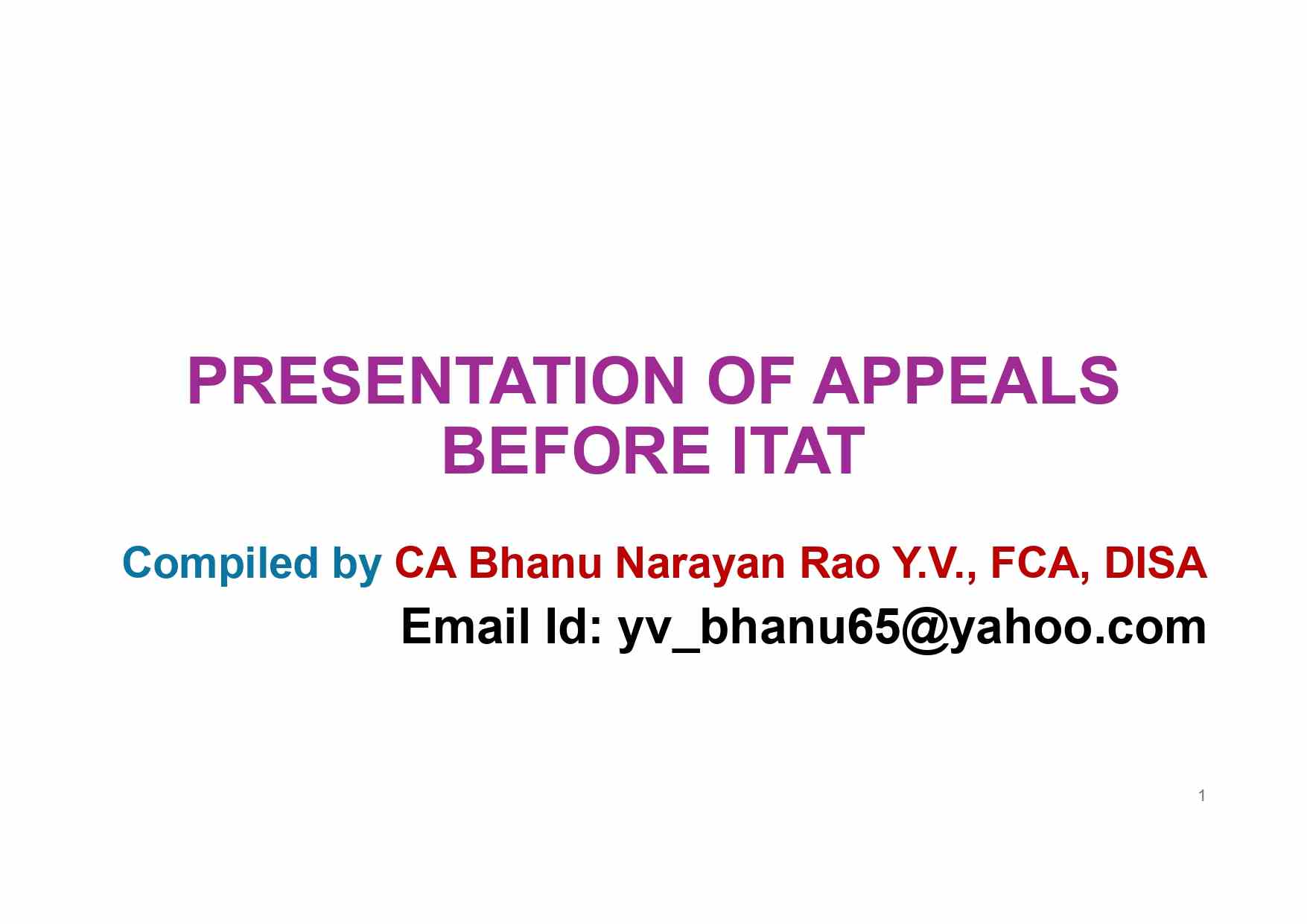 A to Z Income Tax Act