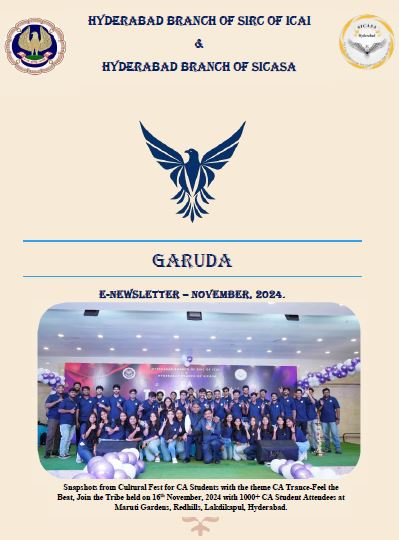 SICASA NOVEMBER NEWS LETTER 2024