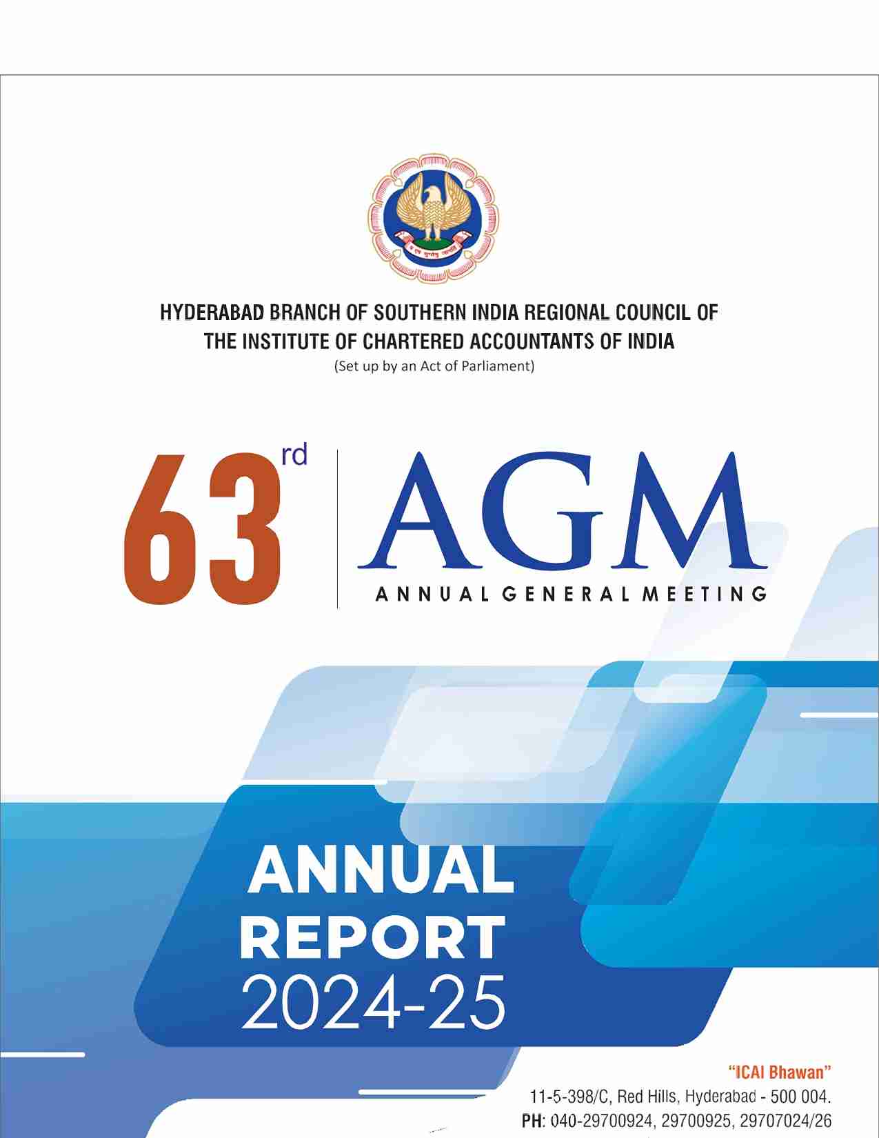 63rd Annual Report