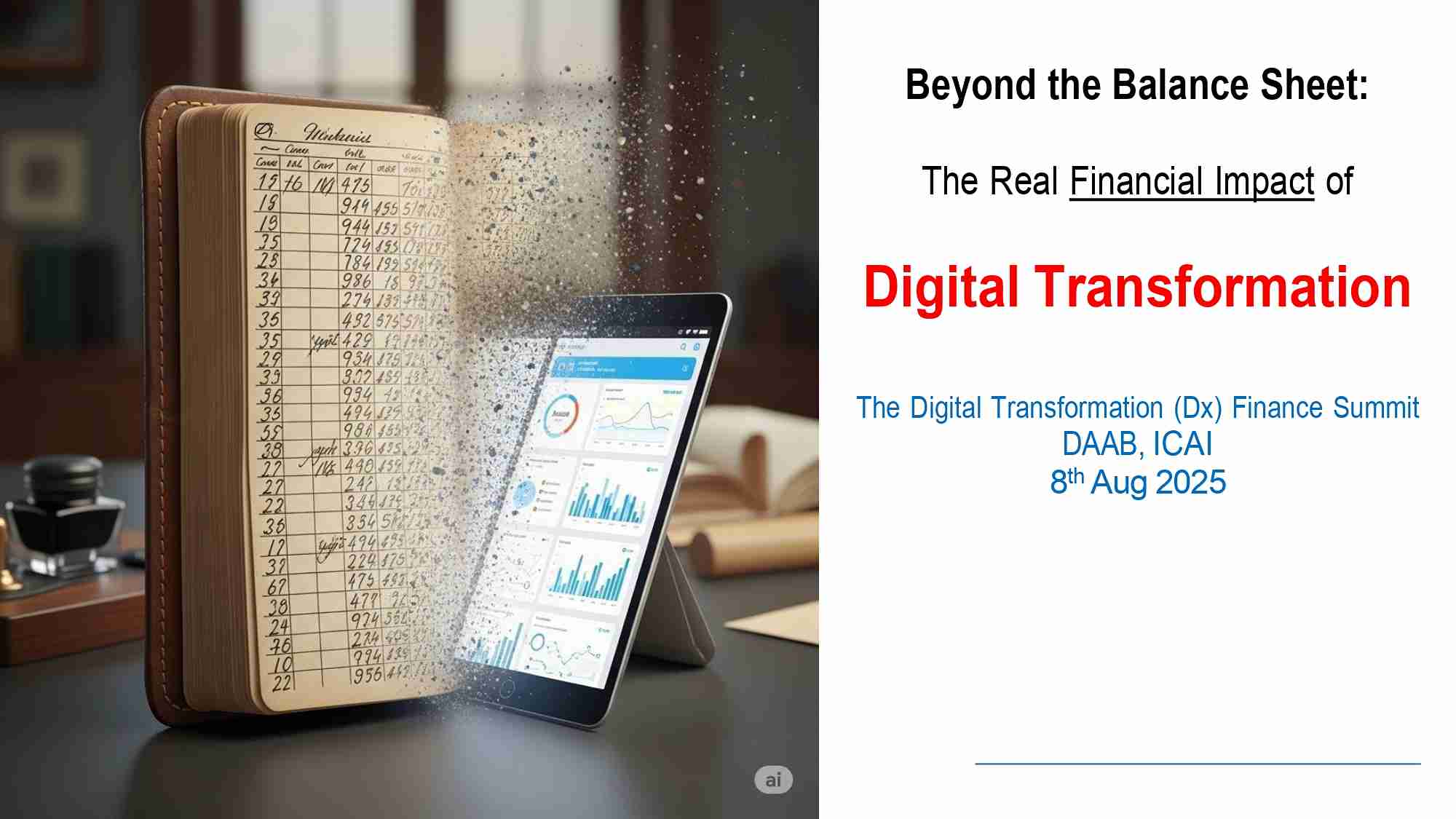 DIGITAL TRANSFORMATION (DX) FINANCE SUMMIT 2025